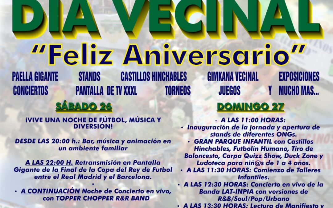 20 edición día vecinal