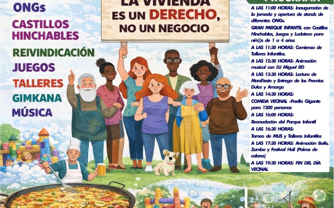 XXI Día Vecinal: un espacio de encuentro, reivindicación y compromiso ciudadano